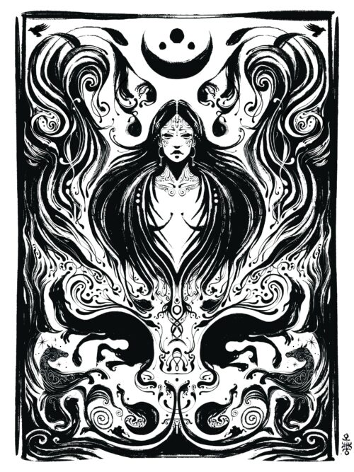 La Morrigan - Tirage d'art