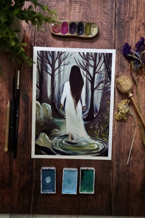 Circaea Lutetiana • Tirage d’art
