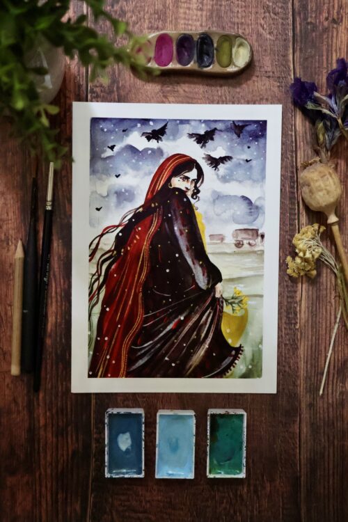 L'Esprit de l'Immortelle • Tirage d’art