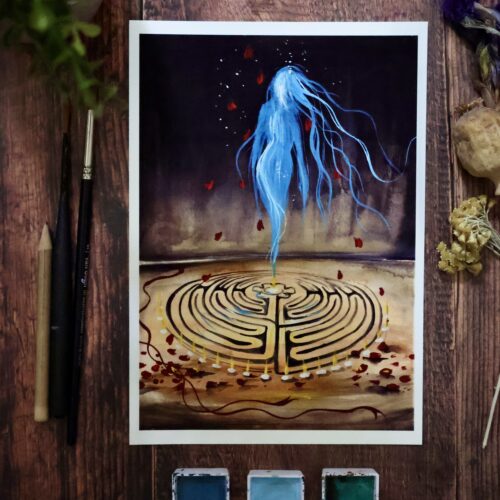 Le Labyrinthe • Tirage d’art