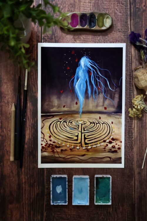 Le Labyrinthe • Tirage d’art