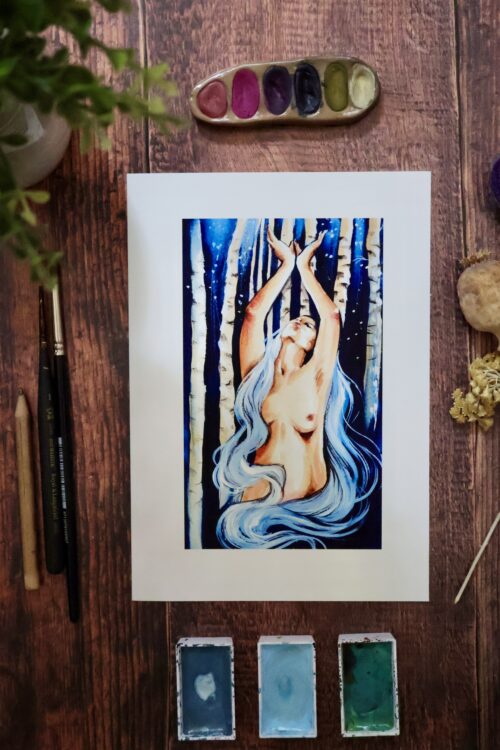 Bouleaux • Tirage d’art