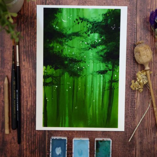 Forêt boréale • Tirage d’art