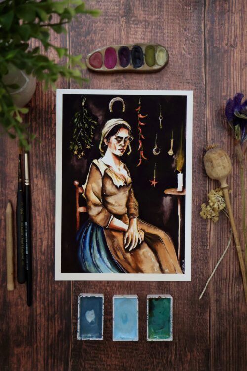 La Jettatura • Tirage d'art