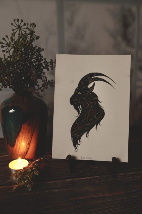 Black Phillip • Tirage d’art