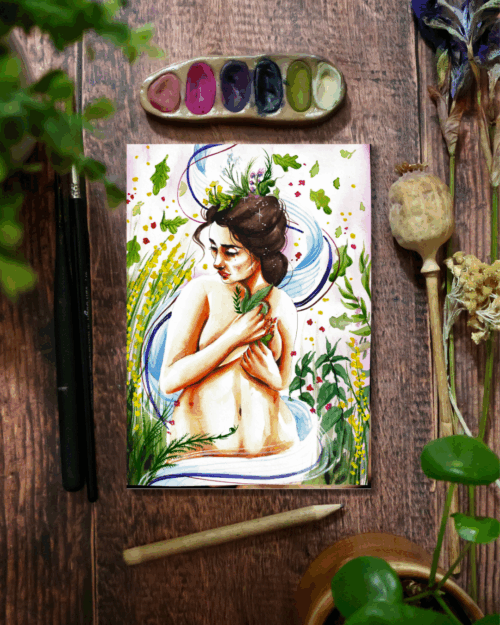 Blodeuwedd • Tirage d'art