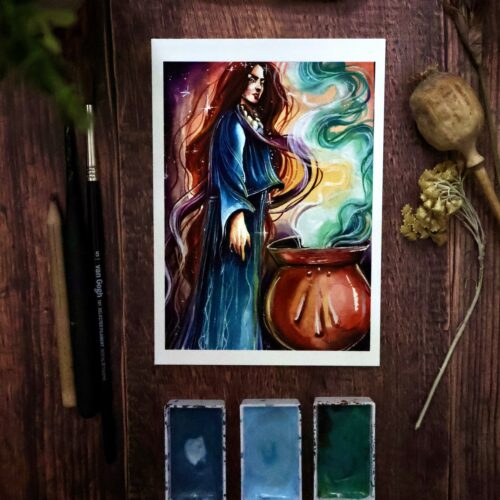 Cerridwen • Tirage d'art