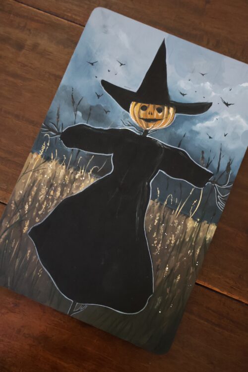 Hallowtide - Original sur bois