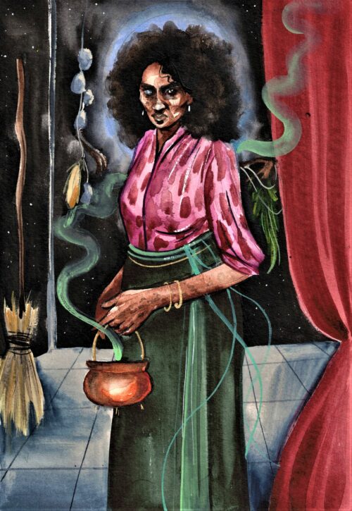 La Gardienne des chaudrons • Tirage d’art