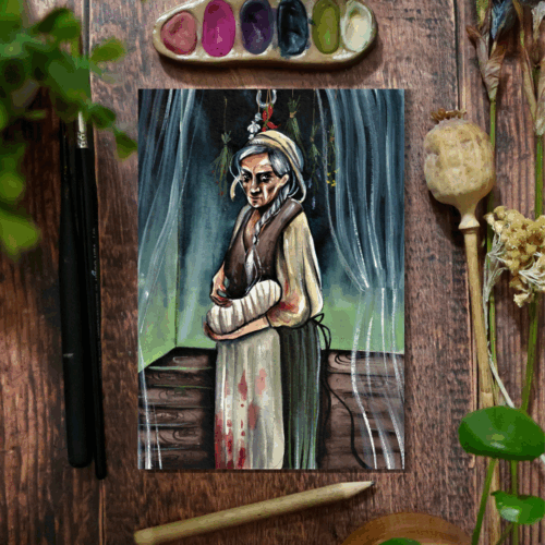 L'Accoucheuse • Tirage d’art