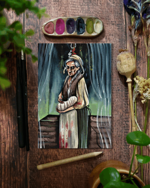 L'Accoucheuse • Tirage d’art