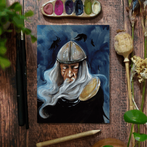 Odin • Tirage d'art