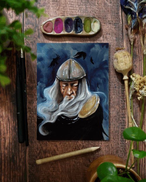 Odin • Tirage d'art