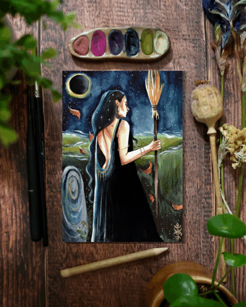 La Nouvelle Lune • Tirage d’art