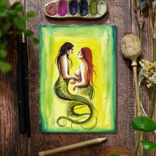 Hieros Gamos • Tirage d'art