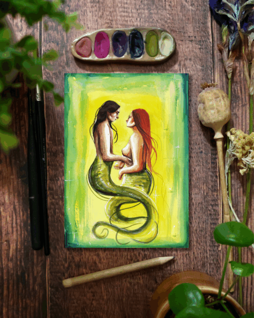 Hieros Gamos • Tirage d'art