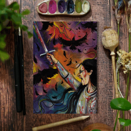 Badb II • Tirage d'art