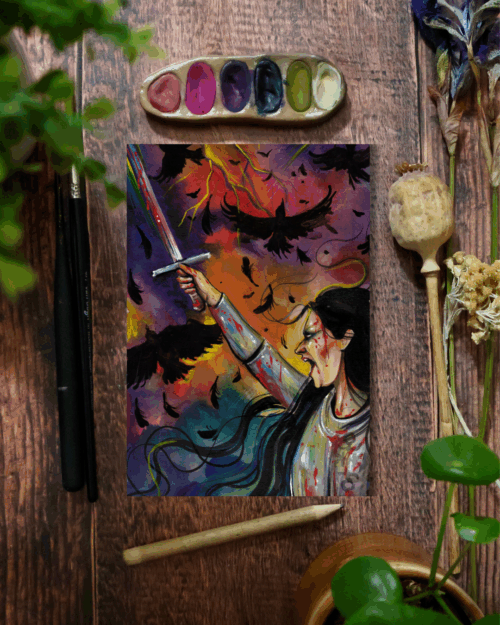 Badb II • Tirage d'art