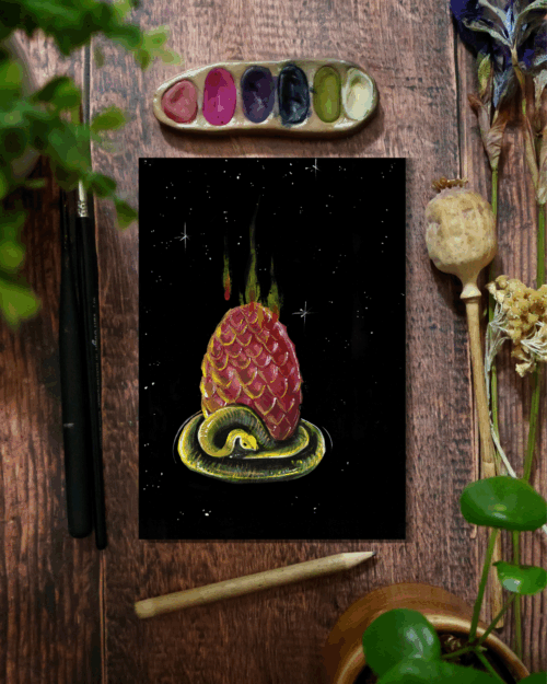 L'Oeuf • Tirage d'art