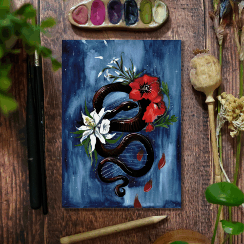 Le Serpent • Tirage d'art