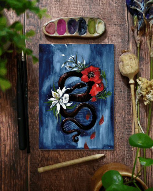 Le Serpent • Tirage d'art