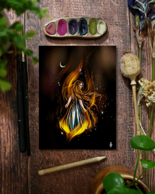 Burn • Tirage d’art