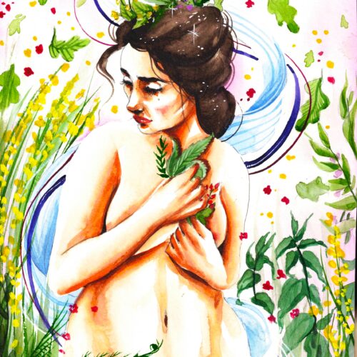 Blodeuwedd • Tirage d'art