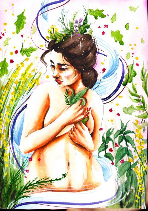 Blodeuwedd • Tirage d'art