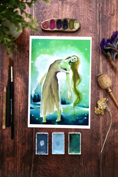 Skadi • Tirage d'art