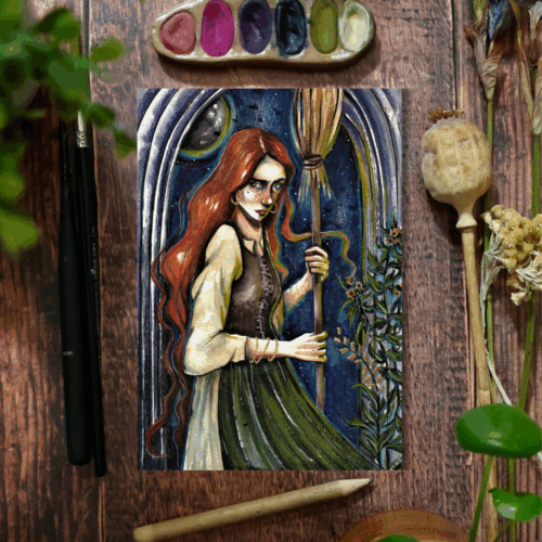 L'Esprit de la Jusquiame • Tirage d’art