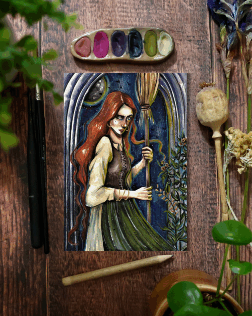 L'Esprit de la Jusquiame • Tirage d’art