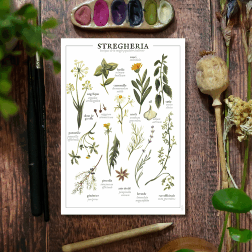 Stregheria Affiche • tirage d’art