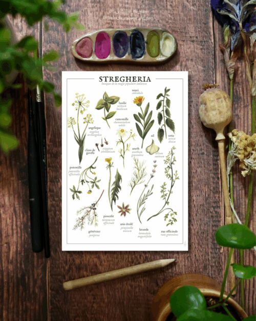 Stregheria Affiche • tirage d’art