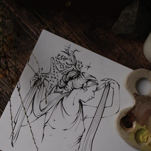 Sorcière des mers • Original A5