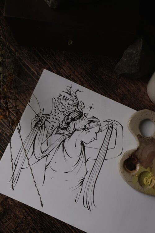Sorcière des mers • Original A5