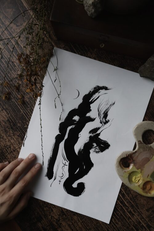 La Vieille Femme • Original A4