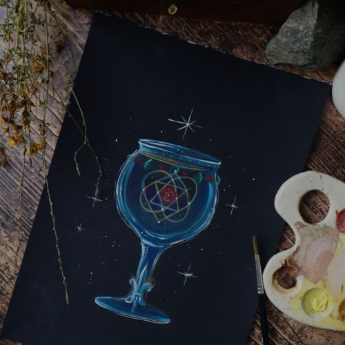 Le Graal • Original A4 (issu de l'oracle MM)