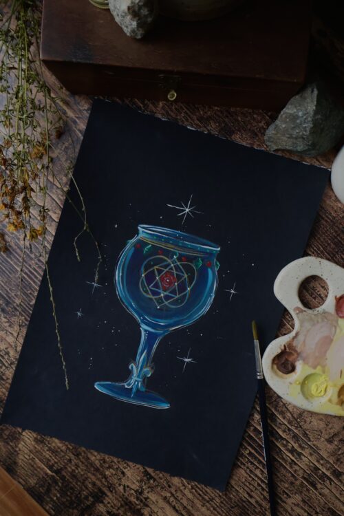 Le Graal • Original A4 (issu de l'oracle MM)