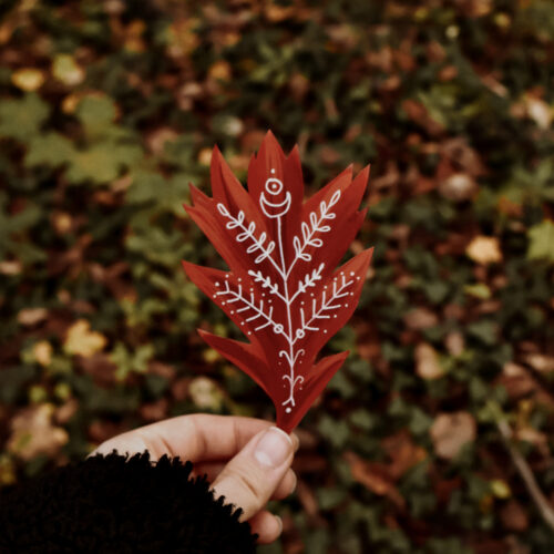 Feuilles d'automne - Oeuvres originales numérotées