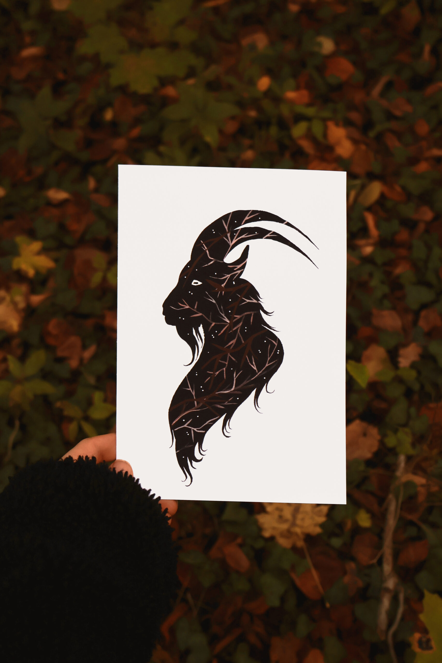 Black Phillip • Tirage d’art