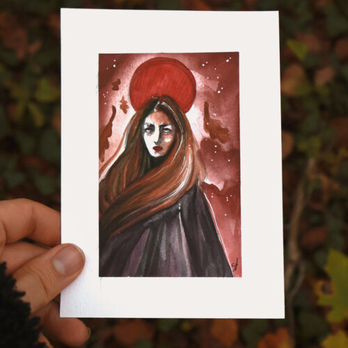 Lune Rouge • Tirage d’art