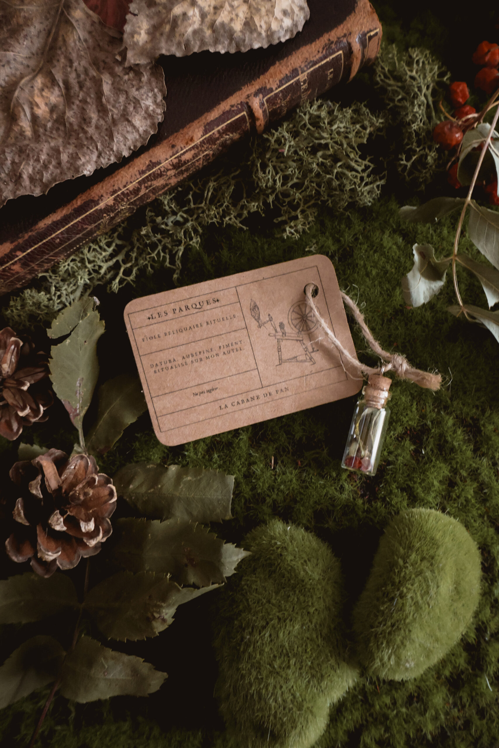 Fiole reliquaire - Amulette