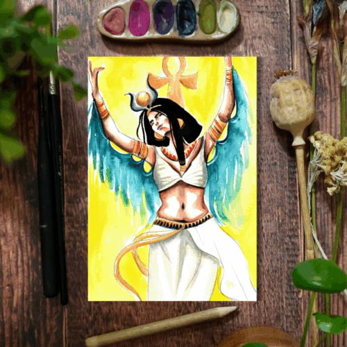 Isis (Oracle) • Tirage d'art