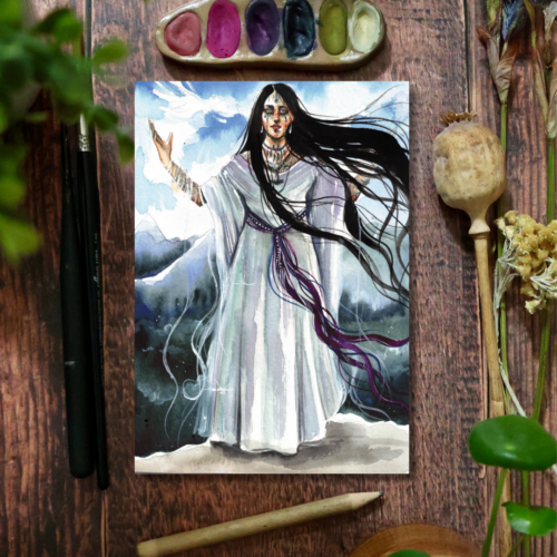 L'augure • Tirage d’art