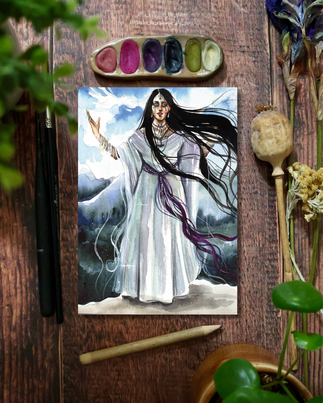 L'augure • Tirage d’art