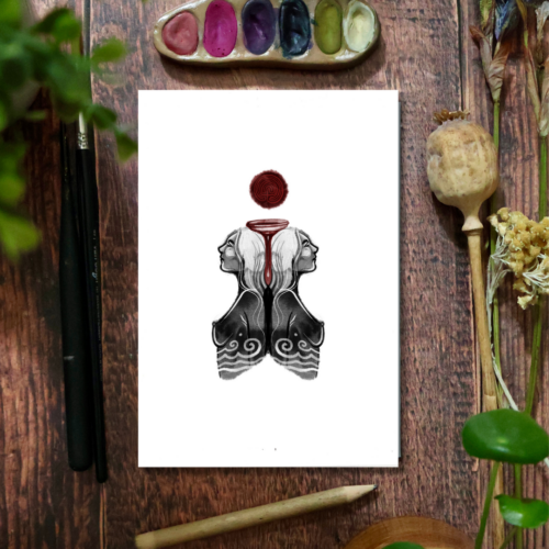 Amour interdit • Tirage d’art