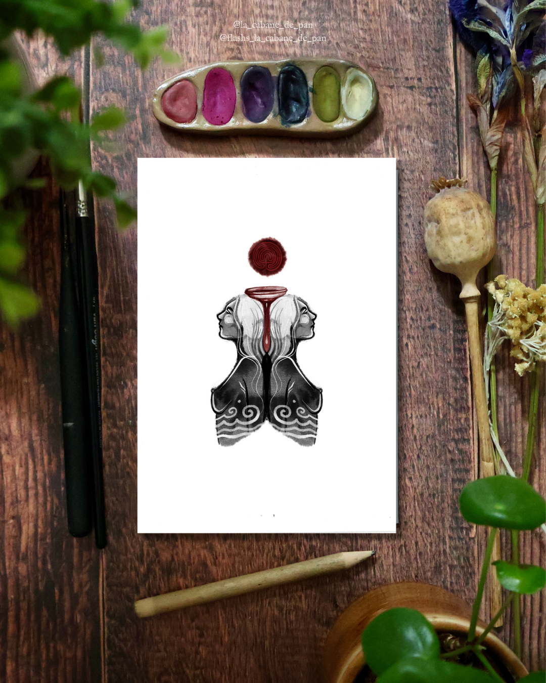 Amour interdit • Tirage d’art