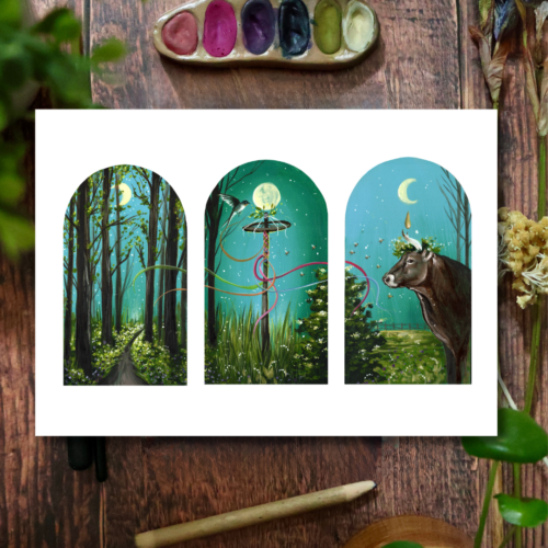 Les trois arches de Beltane • Tirage d’art