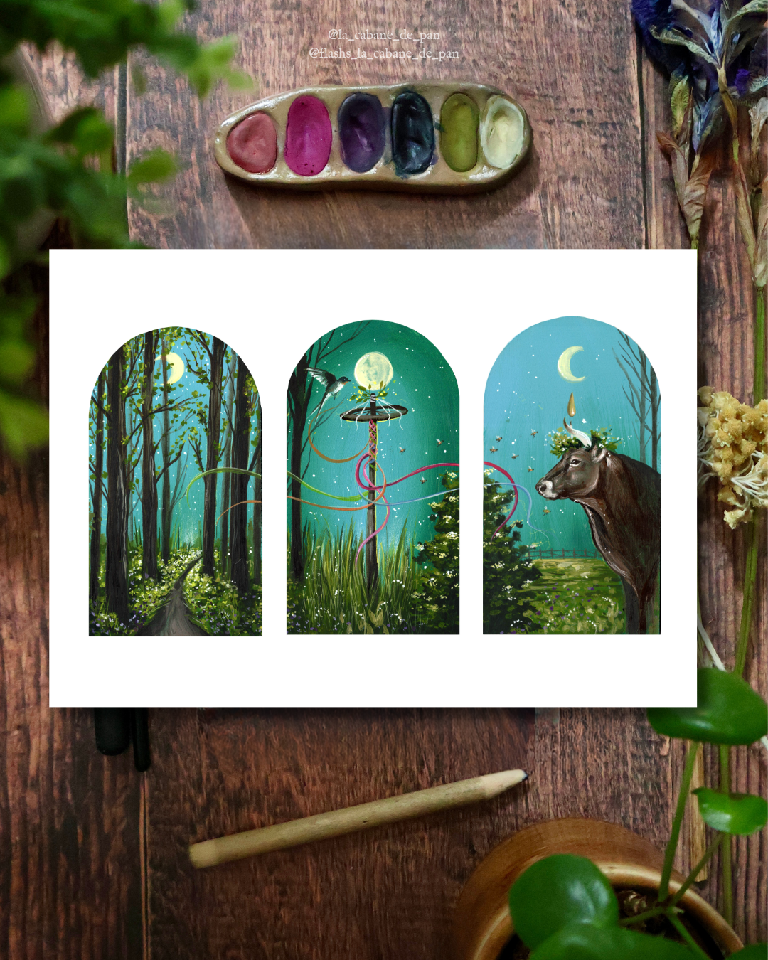 Les trois arches de Beltane • Tirage d’art