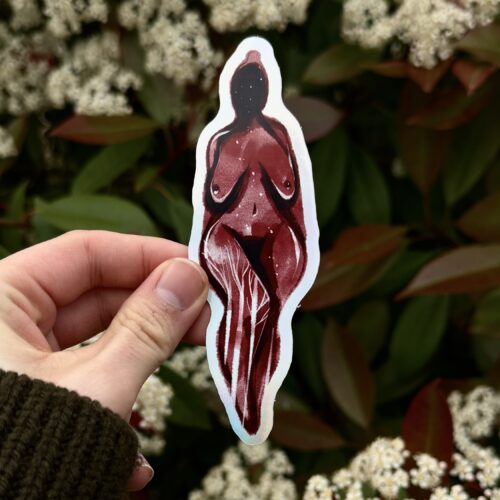 Vénus de sang • Sticker holographique